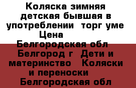 Коляска зимняя детская бывшая в употреблении ,торг уме › Цена ­ 1 500 - Белгородская обл., Белгород г. Дети и материнство » Коляски и переноски   . Белгородская обл.